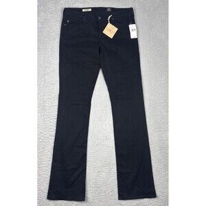 AG Adriano Goldschmied Women's The Ballad Slim Boot Pants SZ 30R Black MSRP $159